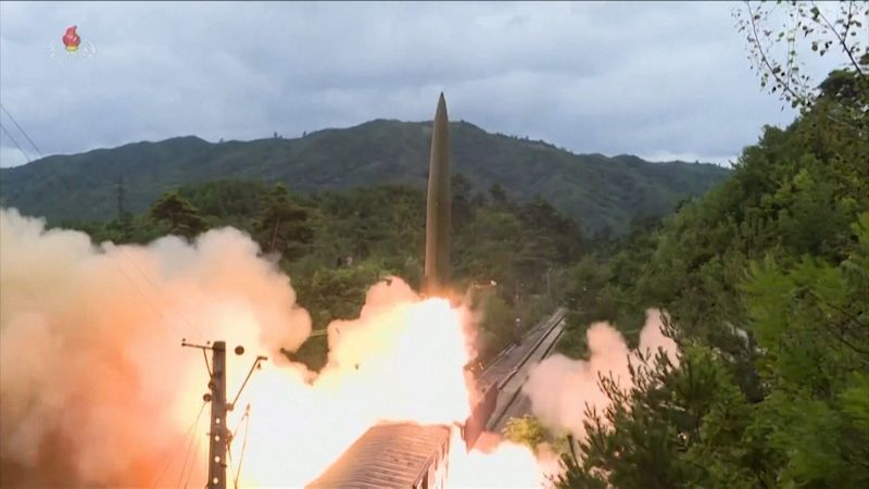 Severní Korea odpálila dvě balistické rakety